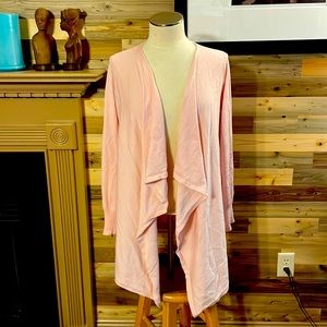 Size 14/16 pink Lane Bryant sweater/cardigan